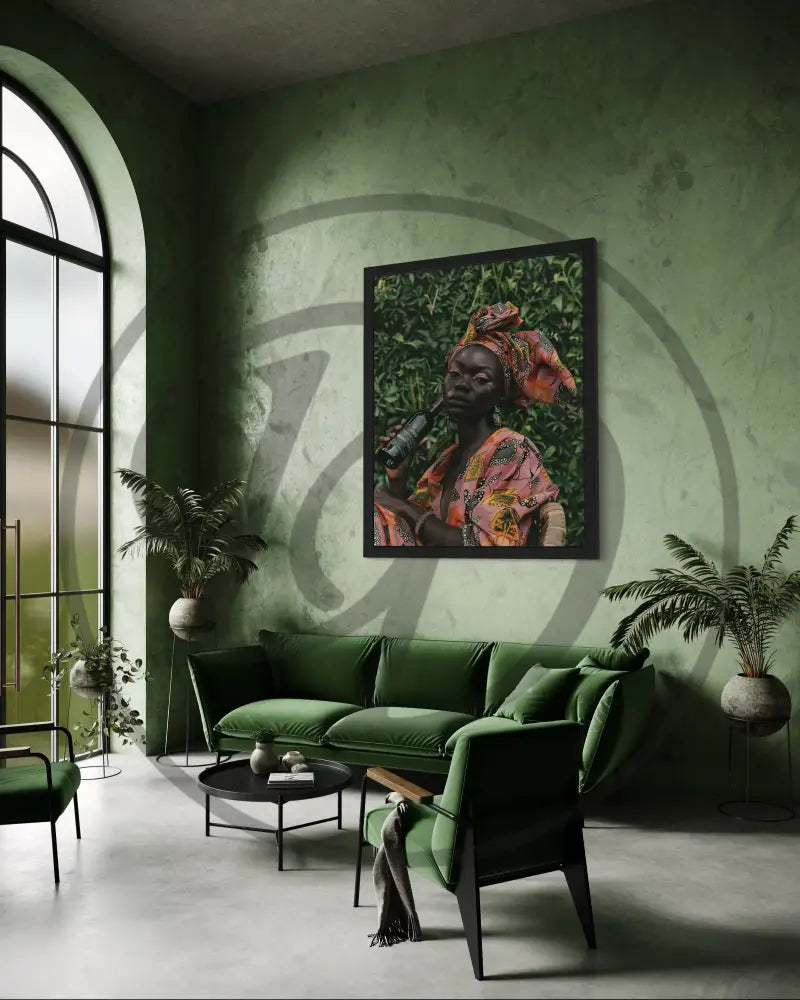 Printable modern art celebrating beauty, culture, and sophistication.