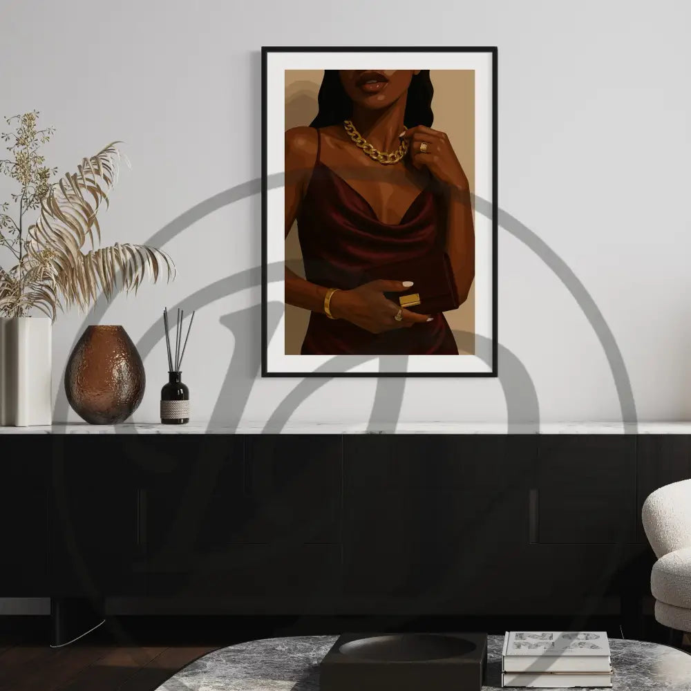 Glamorous Afrocentric digital prints for stylish interiors