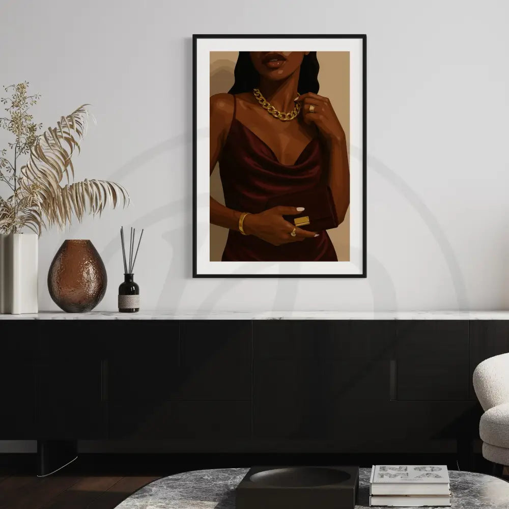 Glamorous Afrocentric digital prints for stylish interiors
