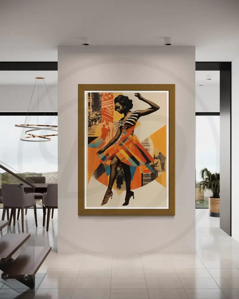 African culture-inspired printable art for modern and urban wall décor