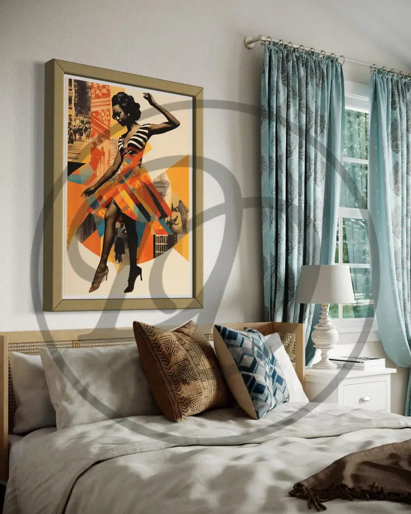 African culture-inspired printable art for modern and urban wall décor
