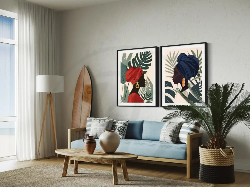 Afrocentric printable collection celebrating Black culture and style.
