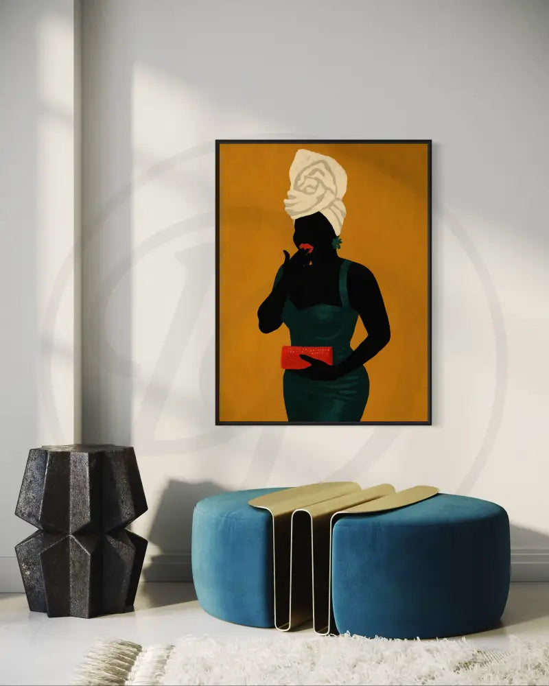 Afrocentric printable wall art for modern homes