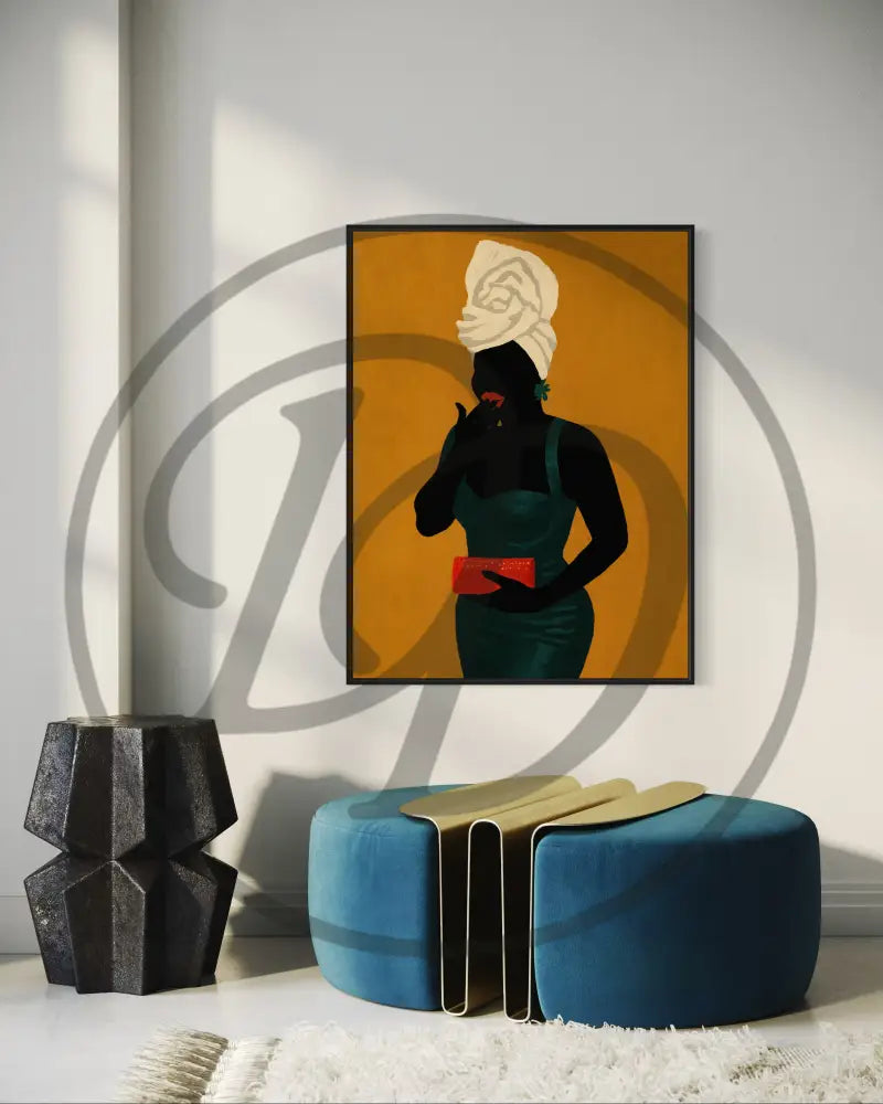 Afrocentric printable wall art for modern homes