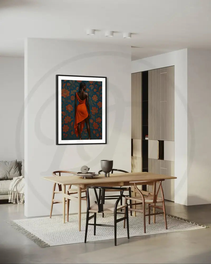 Modern Afrocentric art for bold home statement décor