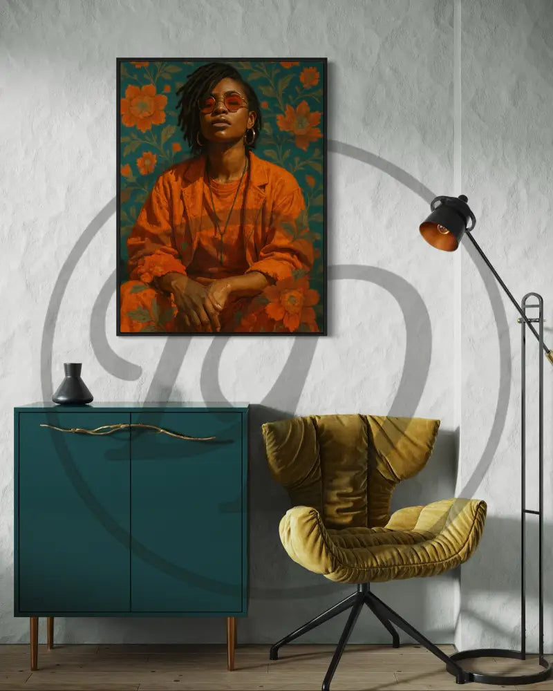 Statement Afrocentric wall art for stylish and cultural home décor