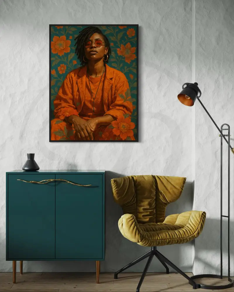 Statement Afrocentric wall art for stylish and cultural home décor