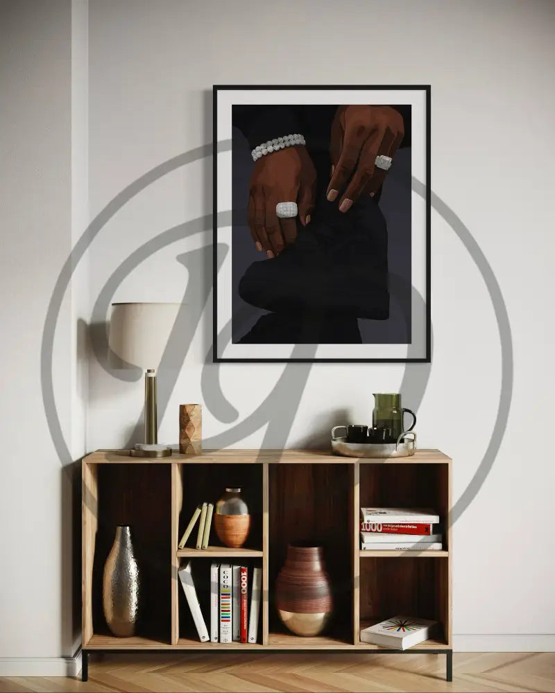 Minimalist sneakerhead poster