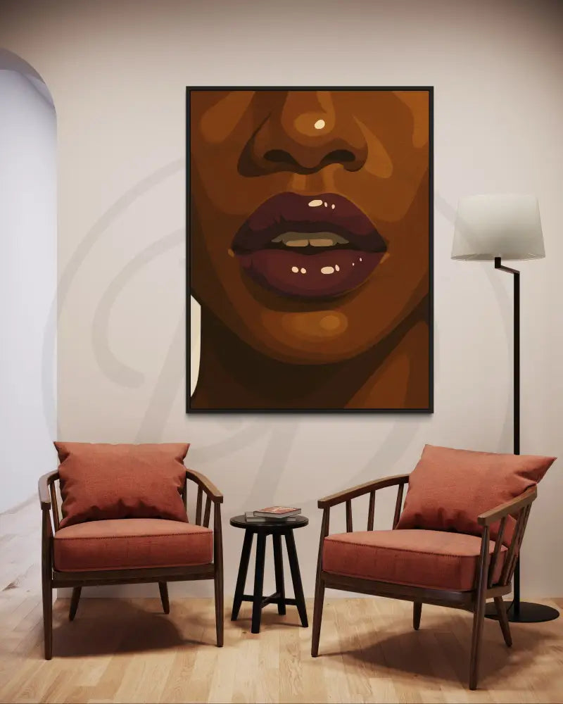 Printable Black beauty wall art for salons and beauty rooms