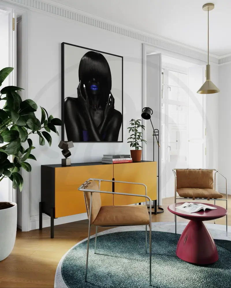 Striking beauty art for contemporary interiors