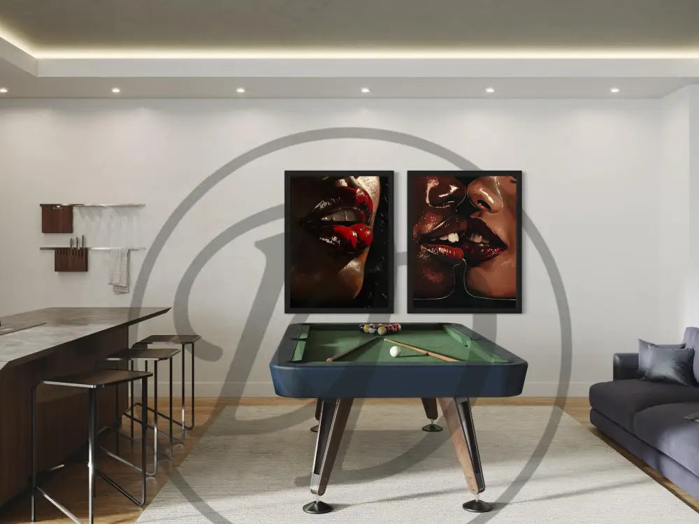 Afrocentric printable collection for romantic or urban home décor.