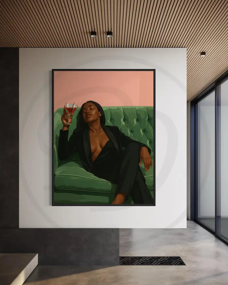 Afrocentric downloadable wall print