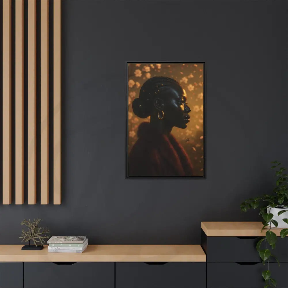 Warm, golden-toned limited edition wall decor