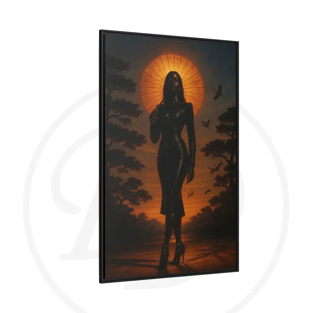 Limited run canvas print with certificate of authenticity
