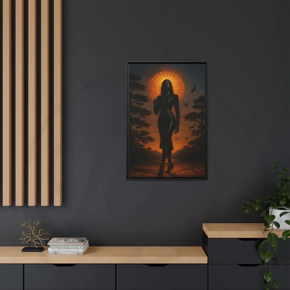 Limited run canvas print with certificate of authenticity