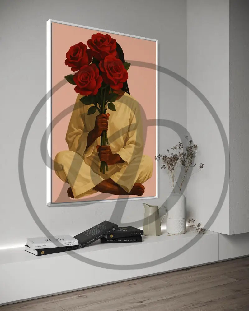 Contemporary African beauty wall art print

