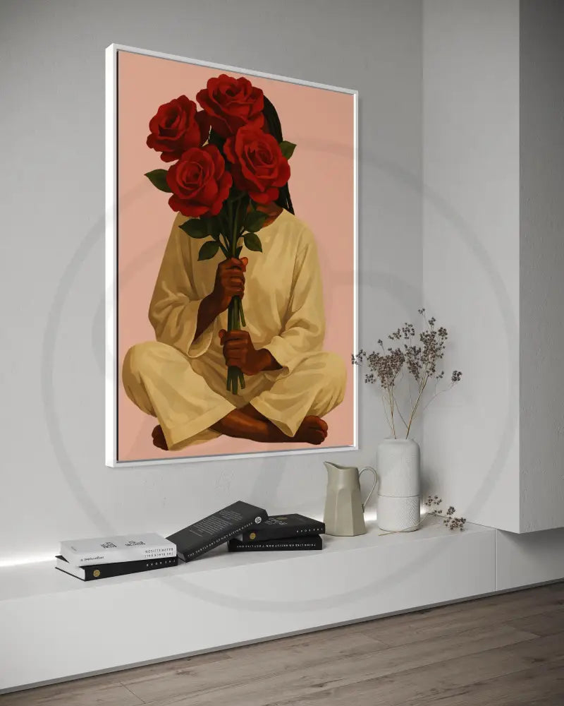 Contemporary African beauty wall art print

