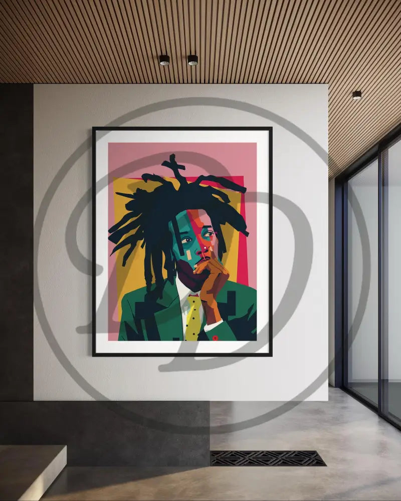 Pop art portrait wall prints digital download.