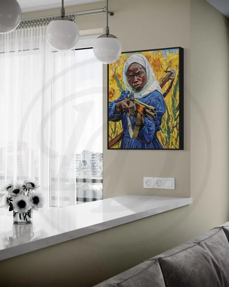 Expressive Black history art for modern homes